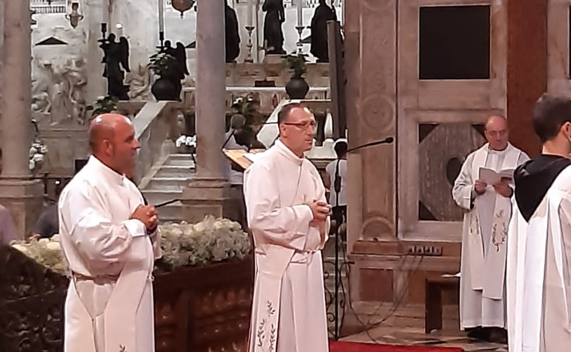 Immagine per Fra Piero Russian ordinato prete a Padova: il suo percorso da Cormons ai frati antoniani